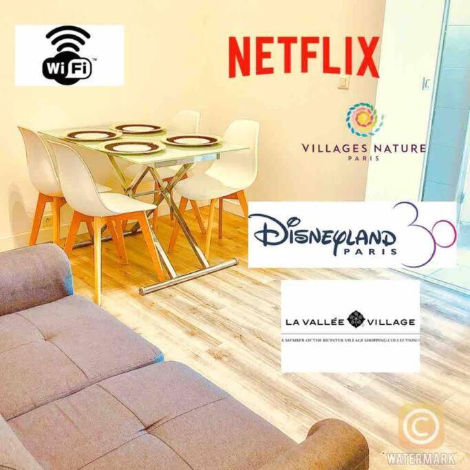 Appartement Cosy Proche Disney Vaires-sur-Marne Экстерьер фото